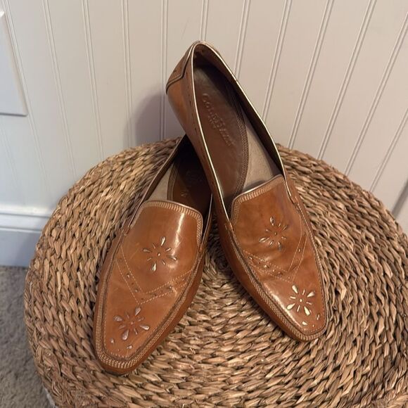 Rare All Leather Cole Haan Red Box Olinda's Size 7B - Picture 1 of 10